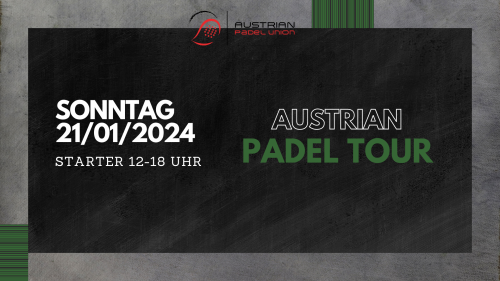 HALLENTURNIER 2024 | PADELAREA TULLNERFELD