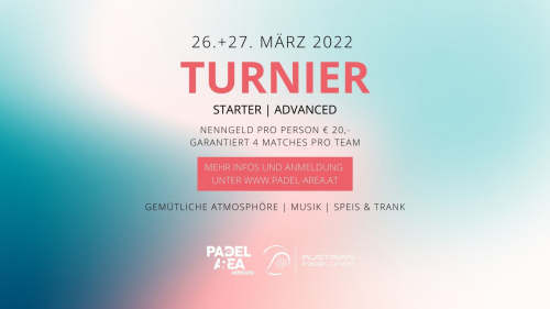 Austrian Padel Tour 26. + 27. März 2022