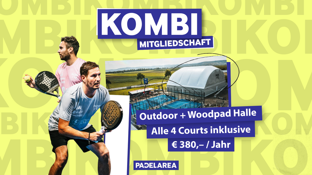 KOMBI MITGLIEDSCHAFT | OUTDOOR + WOODPAD HALLE